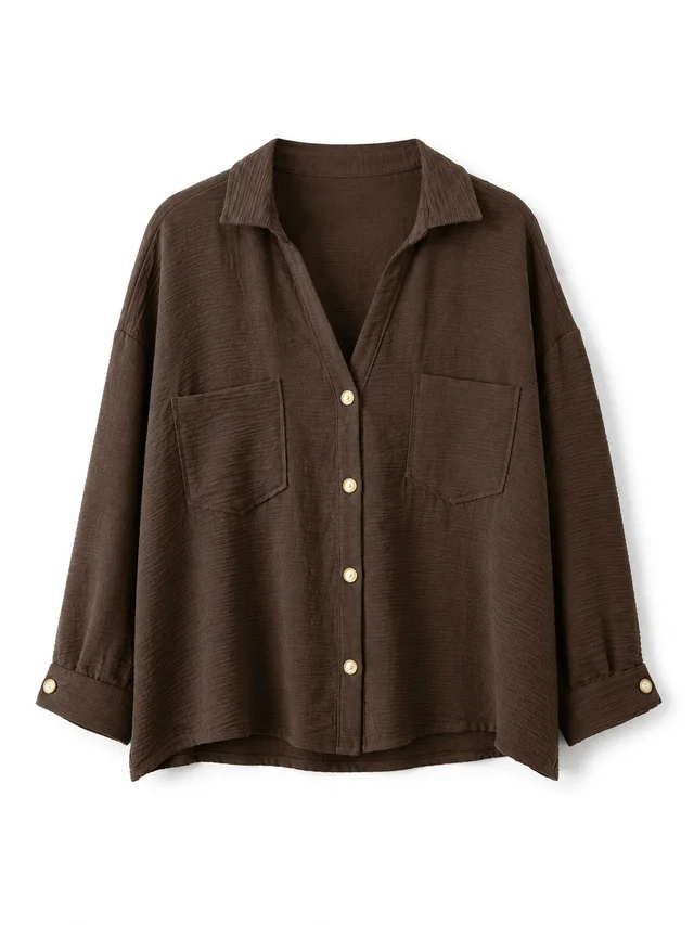 Camisa Solana - Art 1630 (lino rustico)