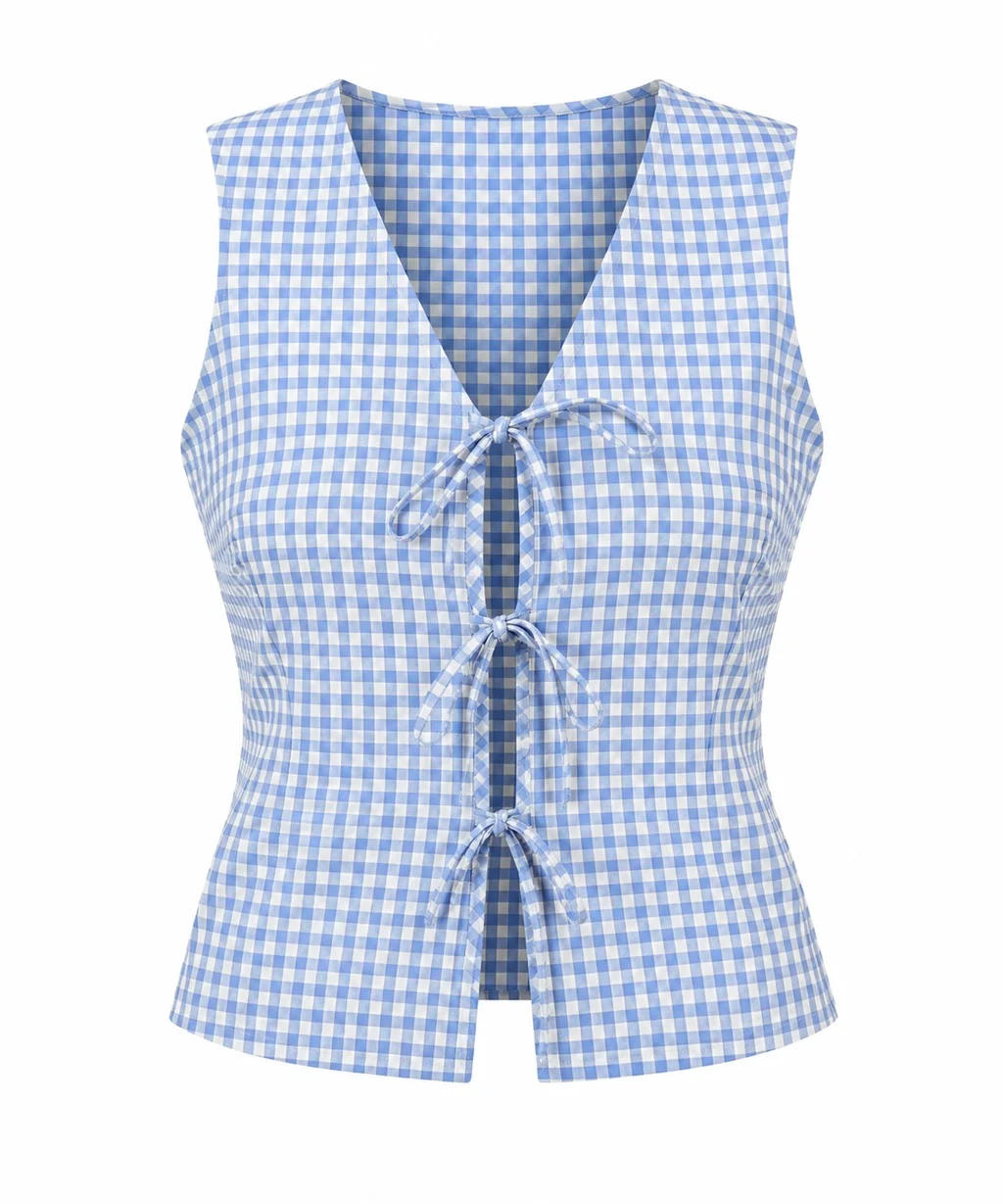 Blusa Vichy - Art 1644 (poplin cuadrille)