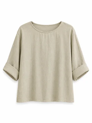 Blusa Matise - Art 1383 (lino esmerilado) - Vista 4