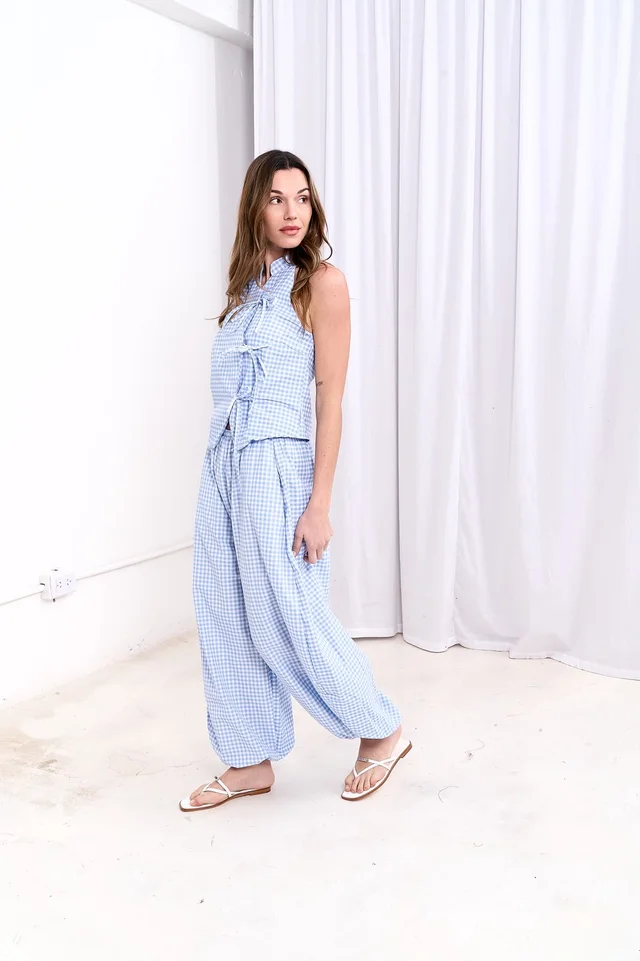 Pantalon Vichy - Art 1370 (poplin cuadrille)