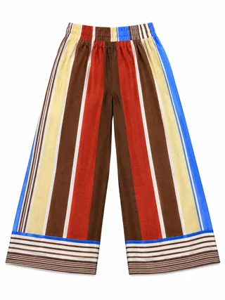 Pantalon Capri Valen - Art.1710(Lino Rayado) - Vista 3