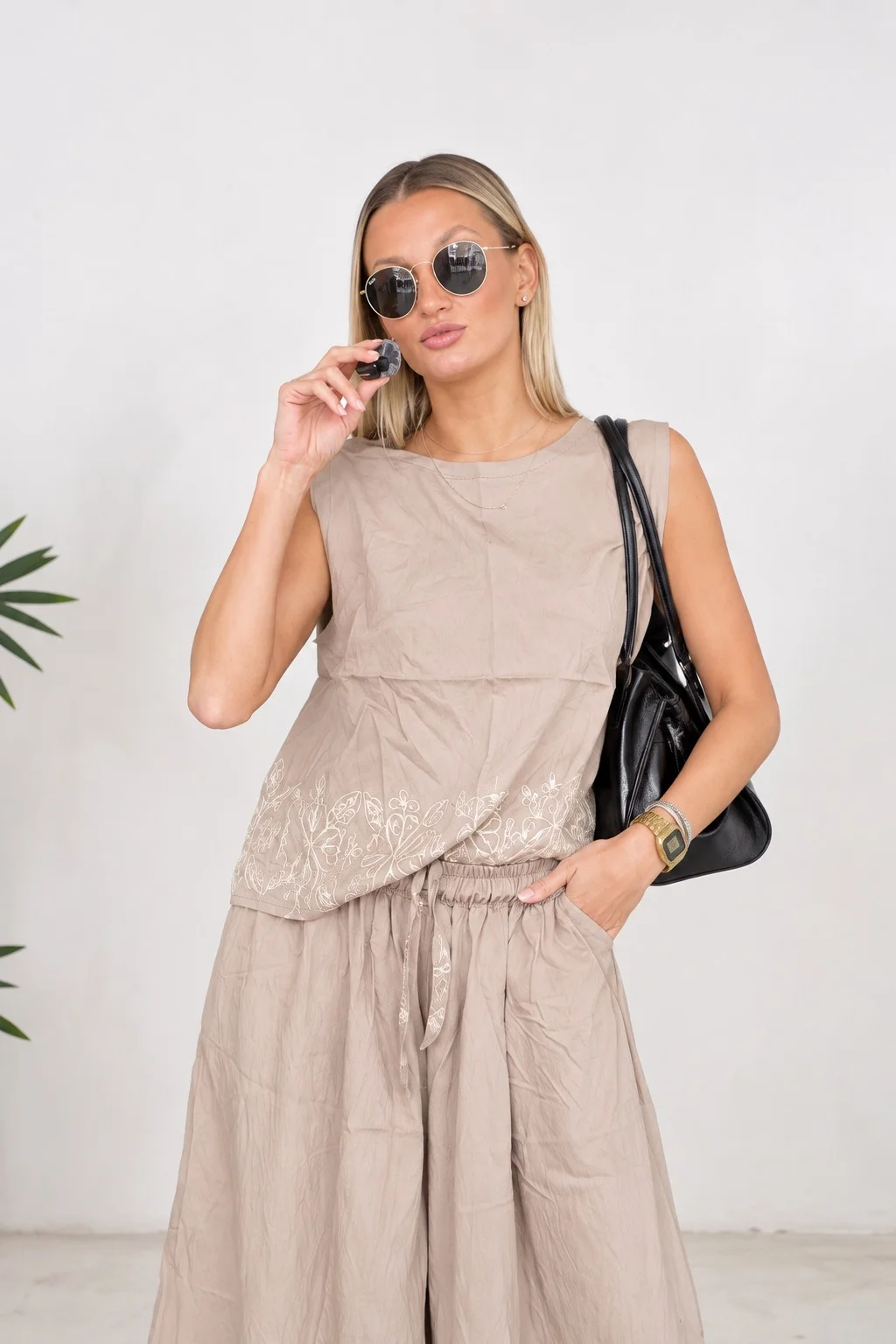 Blusa Laos - Art 1611 (lino)