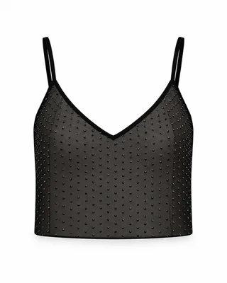 Top Rocky - Art 1711 (tull c/strass) - Vista 3