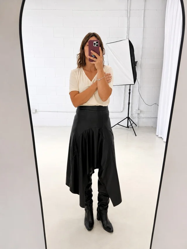 Falda Tula - Art 1183 (cuerina)
