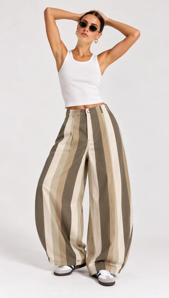 Pantalon Forest - Art 1726 (gabardina rayada)