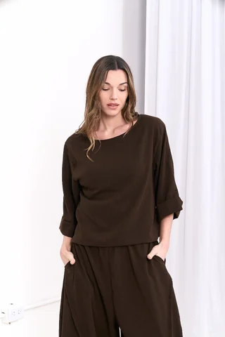 Blusa Matise - Art 1383 (lino esmerilado) - Vista 1