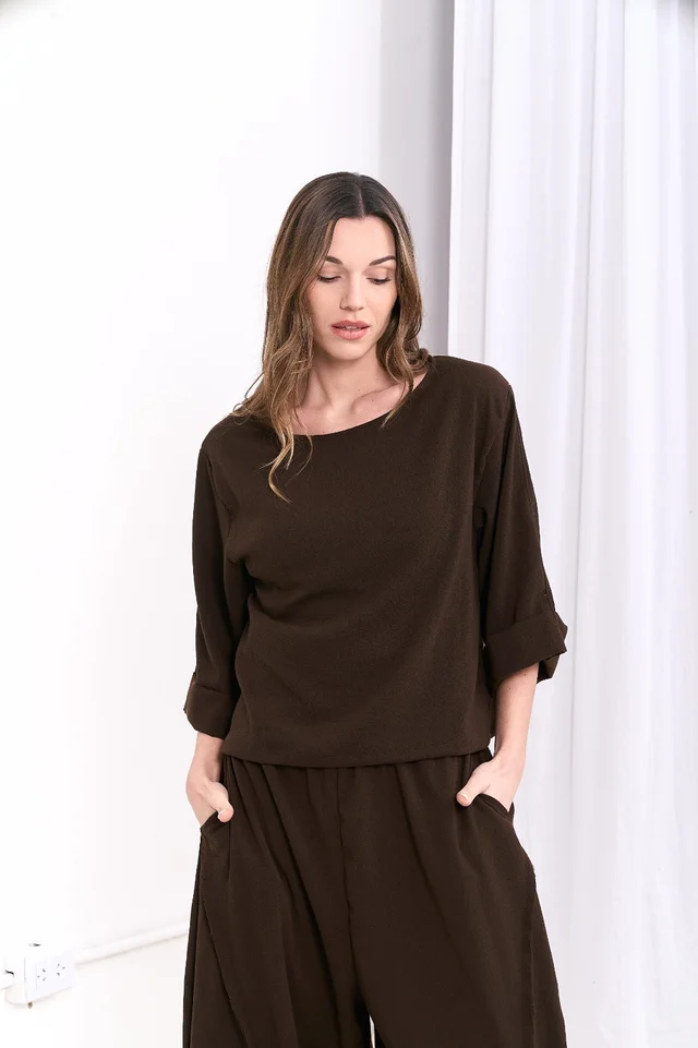Blusa Matise - Art 1383 (lino esmerilado)