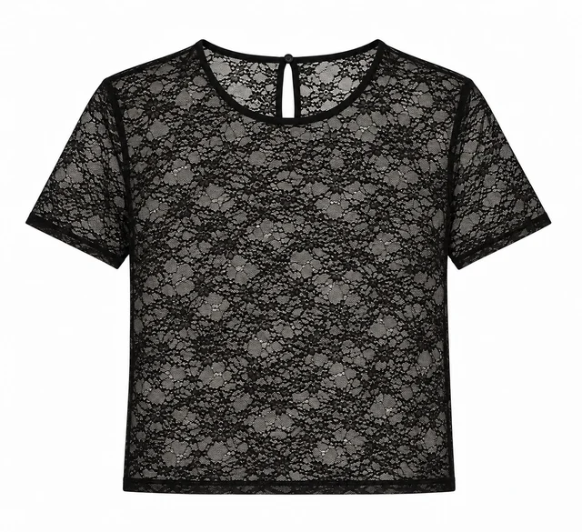 Blusa Moon Corta - Art 1715 (encaje)