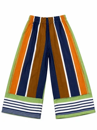 Pantalon Capri Valen - Art.1710(Lino Rayado) - Vista 4