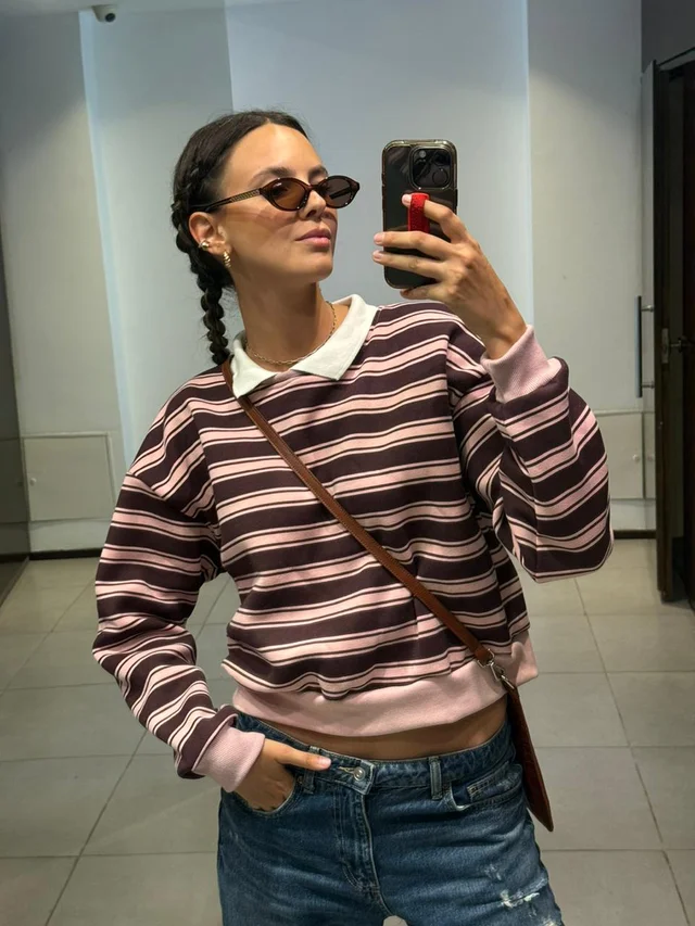 Buzo Frankfurt - Art.1487 (frisa rayada-reeb)