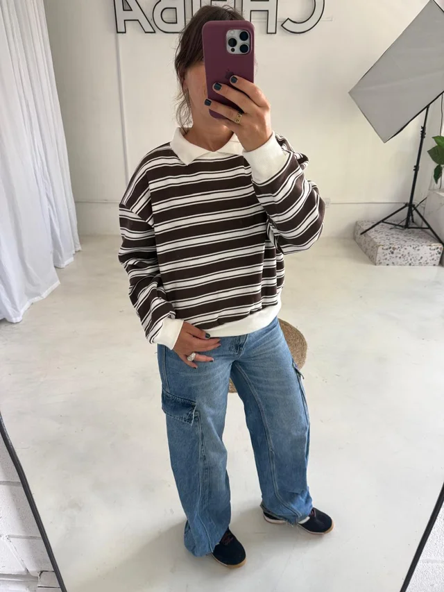 Buzo Frankfurt - Art.1487 (frisa rayada-reeb)