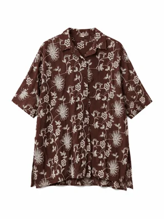 Camisa Aguirre Bordada - Art 174 (lino) - Vista 6