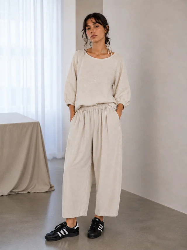 Pantalon Solana - Art 1378 (lino rustico)