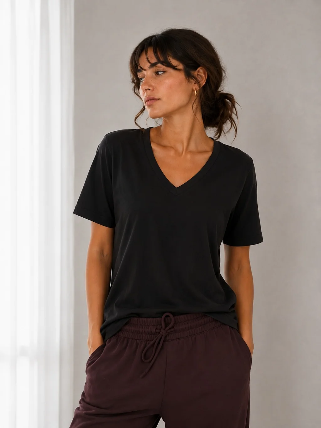 Remera Mango - Art 1580 (crep viscosa)