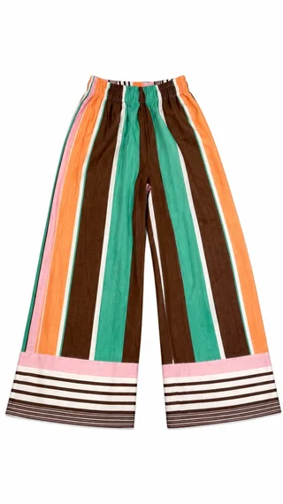 Pantalon Capri Valen - Art.1710(Lino Rayado) - Vista 5