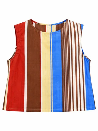 Blusa Valen - Art.789 (Lino rayado) - Vista 1