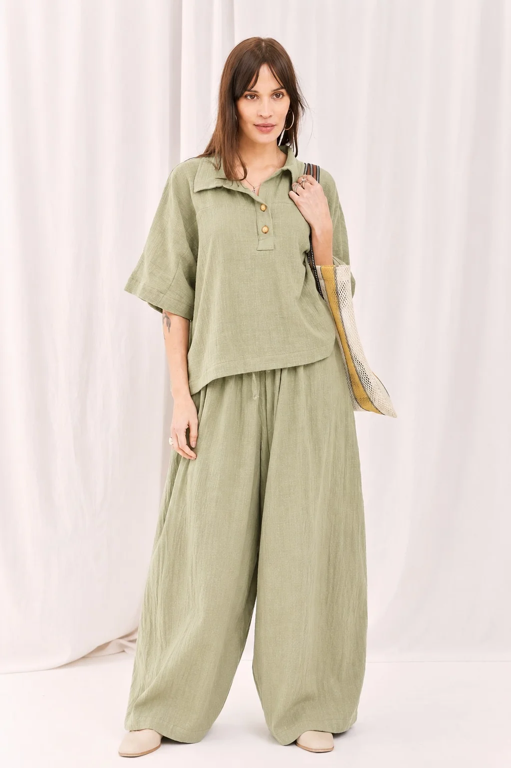 Camisa Morelos - Art 1618 (bambula algodon)