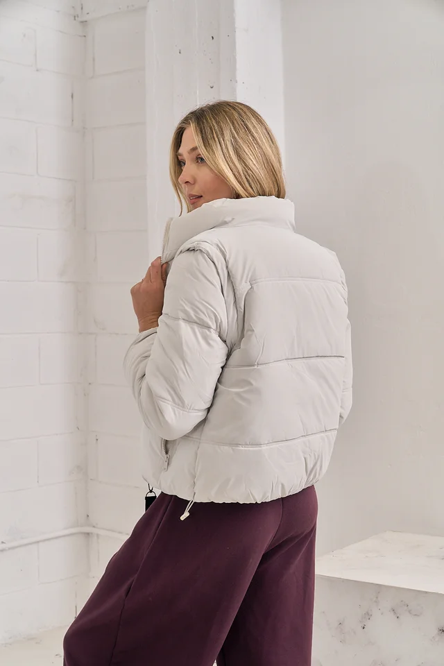 Campera Viena - Interior corderito mangas desmontables