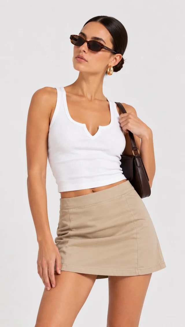 Falda Pontal - Art 1725 (gabardina)