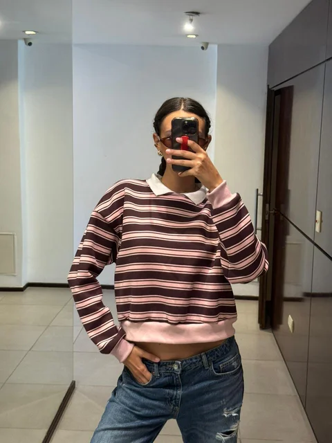 Buzo Frankfurt - Art.1487 (frisa rayada-reeb)