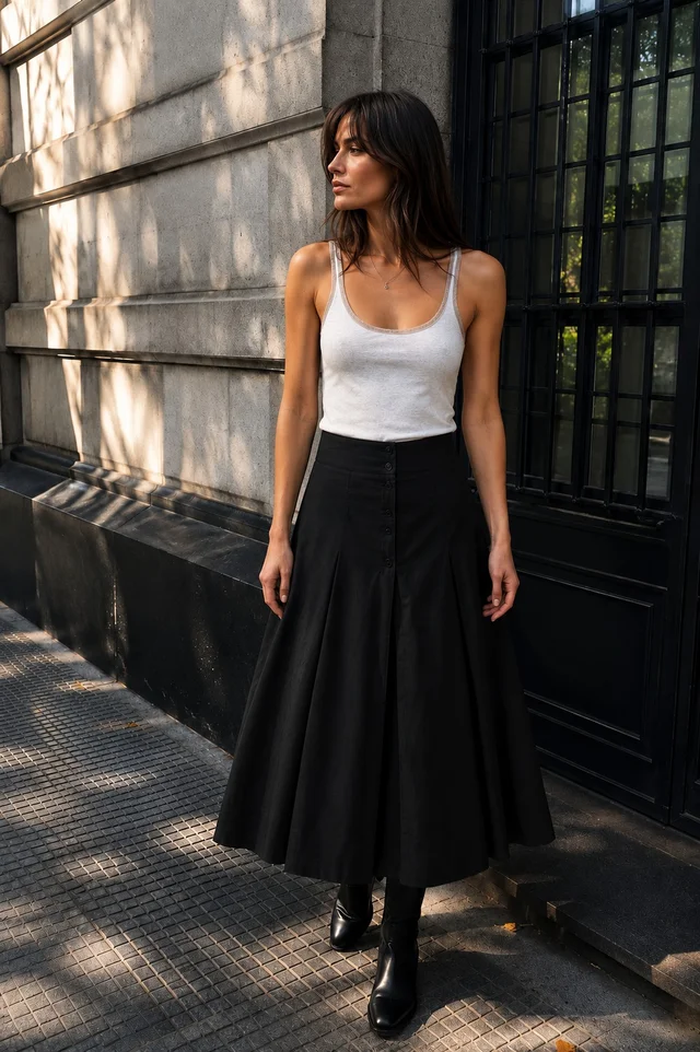 Falda Cartagena - Art 1553 (gabardina)