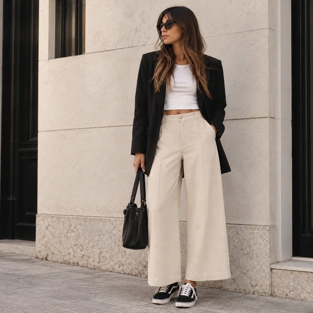 Pantalon Atenea Baloon - art 1684 (gabardina