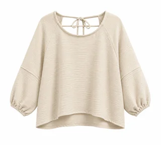 Blusa Solana - Art 1420 (lino rustico) - Vista 1