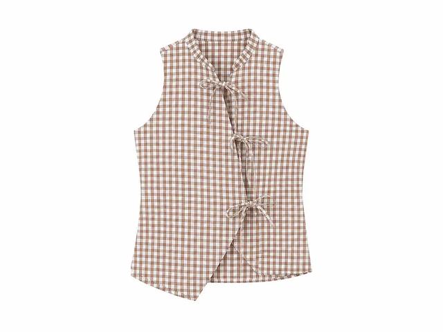 Blusa Vichy - Art 1644 (poplin cuadrille)