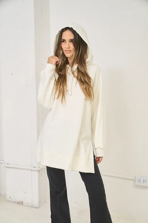 Buzo Carlota. - frisa c/capucha