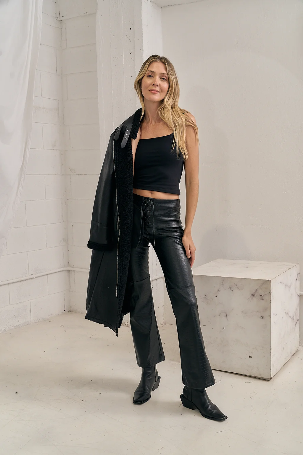 Pantalon Varsovia - Art 1547 (cuero labrado)