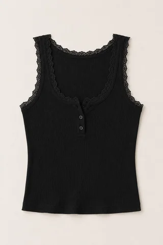 Musculosa Puntilla. - Art 1607 (morley) - Vista 2