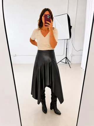 Falda Tula - Art 1183 (cuerina) - Vista 1