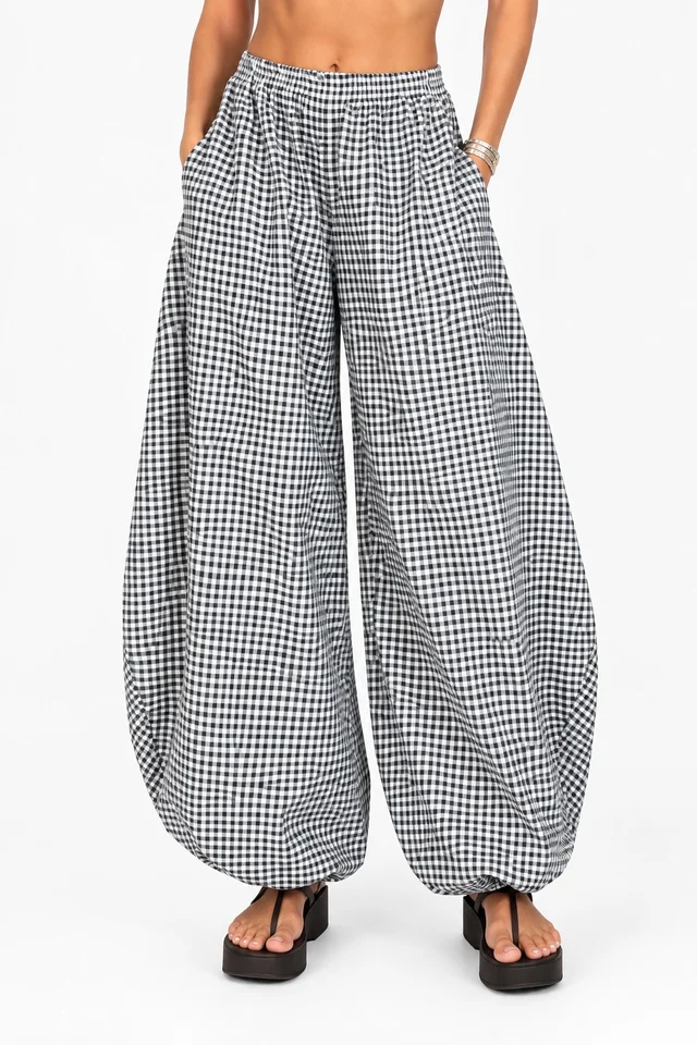 Pantalon Vichy - Art 1370 (poplin cuadrille)