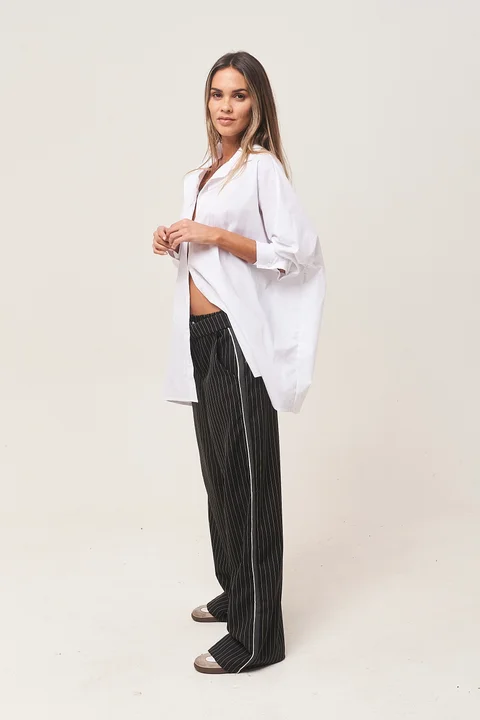 Pantalon Leticia - Sastrero rayado