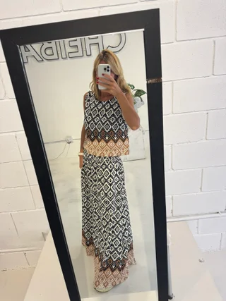 Blusa Emilia - Art 1322 (seda estampada) - Vista 4