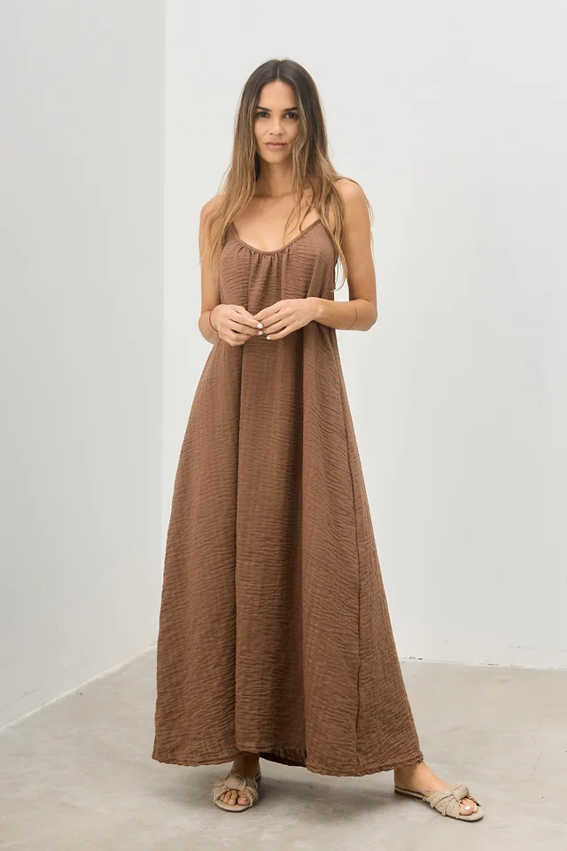 Vestido Manantiales - Art 1106 (lino ratier)