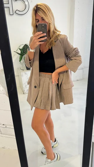 Blazer Greta - amplio c/forreria - Vista 2