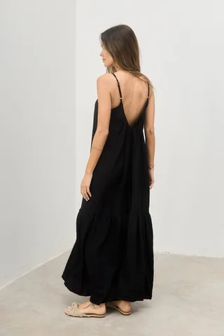 Vestido Carmelo - Art 844 (saten) - Vista 3