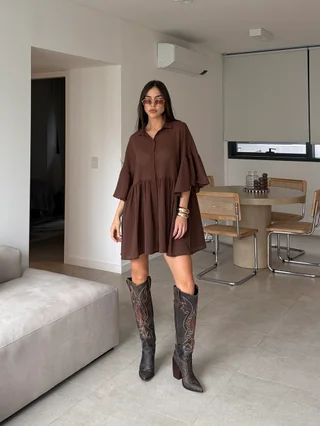 Camisola Narvona - Art 266 (ghandi mga volado) - Vista 6