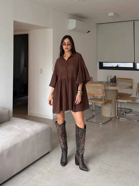 Camisola Narvona - Art 266 (ghandi mga volado)