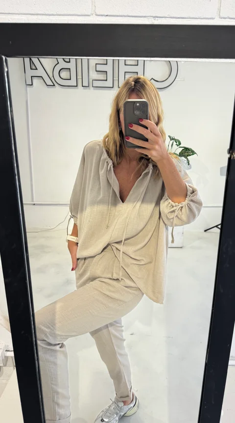 Blusa Sui - Art1407 (Lino)