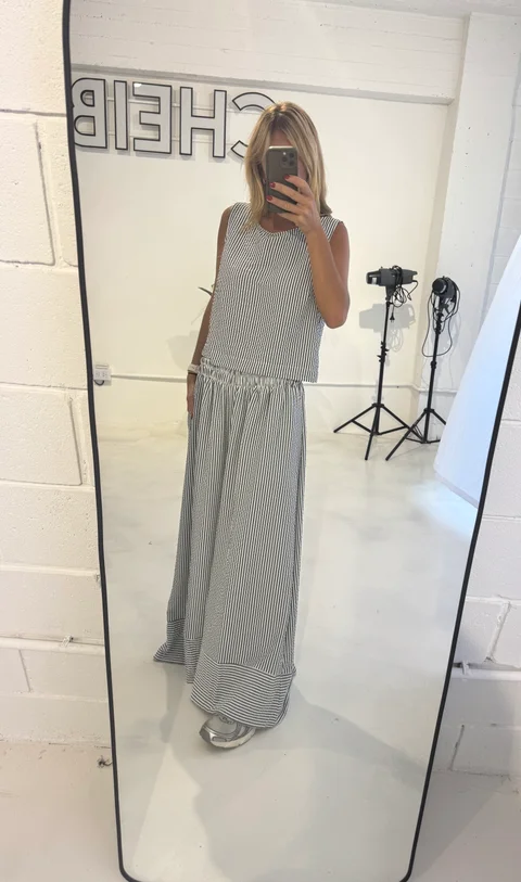 Blusa Sarandi - Art 1322 (Cey rayado)