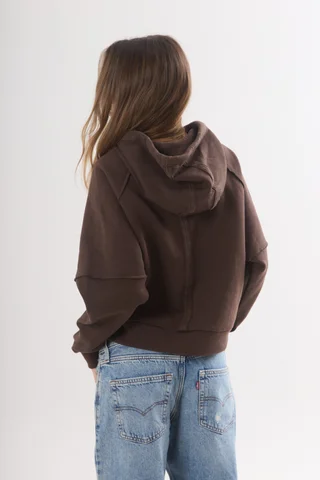 Buzo Ventura - frisa c/capucha,cordon - Vista 3