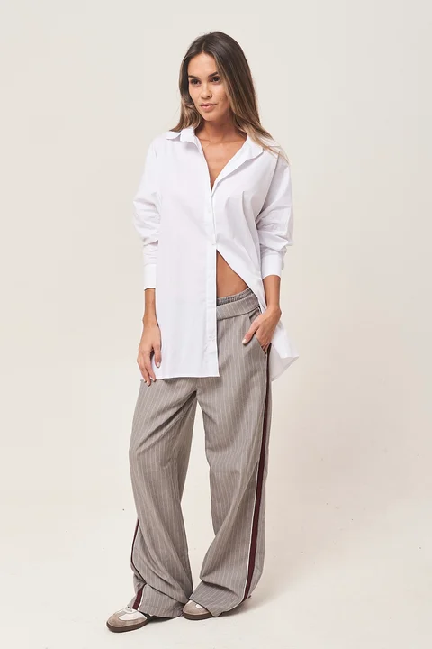 Pantalon Leticia - Sastrero rayado