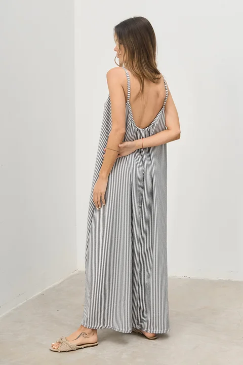 Vestido Tesoro - Art 1106 (rayado buble)