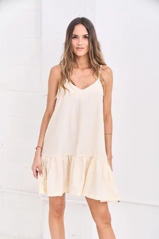 Vestido Salto - Art.215 (saten) - Vista 1