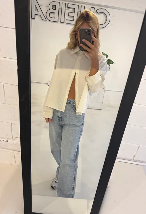 Camisa Gisela - seda. cuello/puño doble art1196