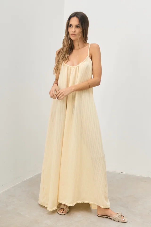 Vestido Manantiales - Art 1106 (lino ratier)