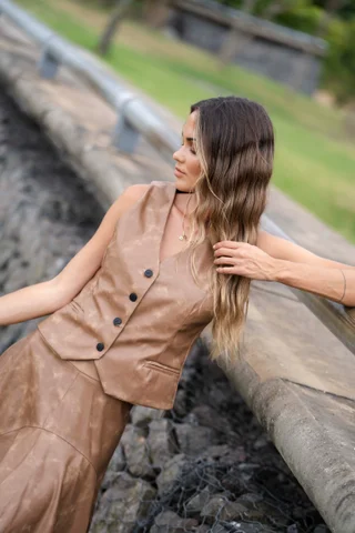 Chaleco Belen - Cuero - Vista 1