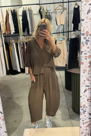 Camisa Solana - Art 1377 (lino rustico) - Vista 2